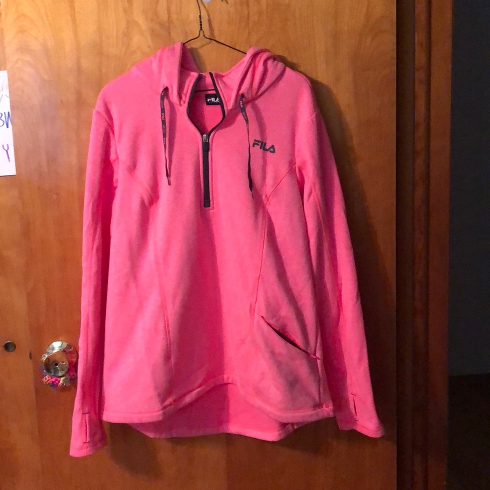 Pink Fila Jacket